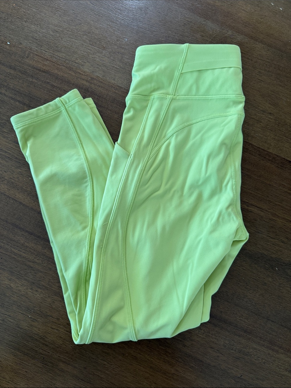 lululemon athletica Neon Lime High-Rise Leggings